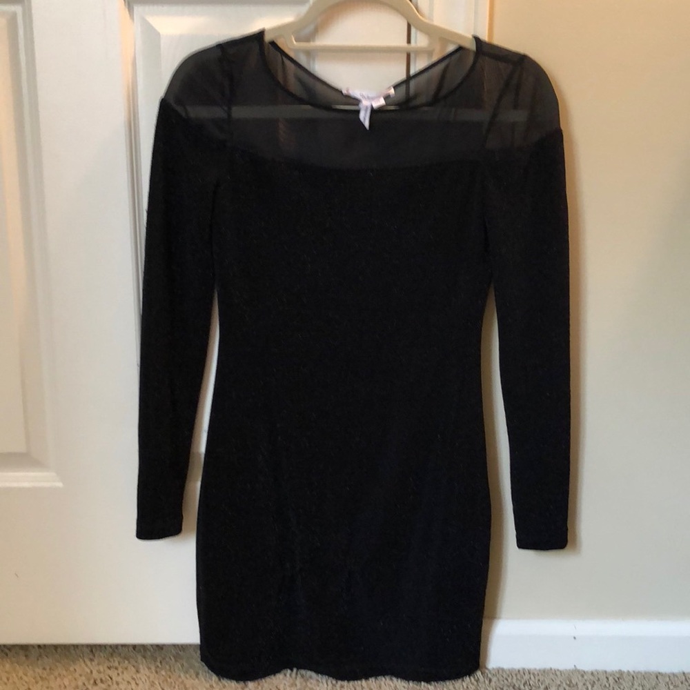Black long sleeve BCBGeneration dress